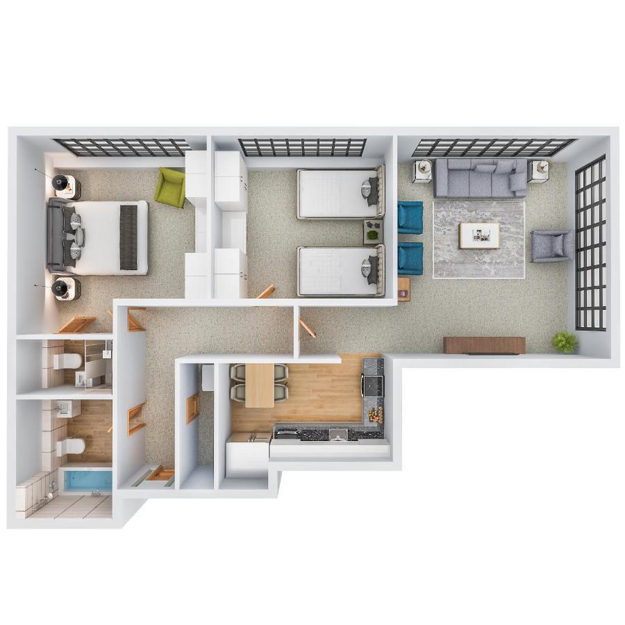 Furnished Modern Flat Overlooking Norwich Castle Bagian luar foto
