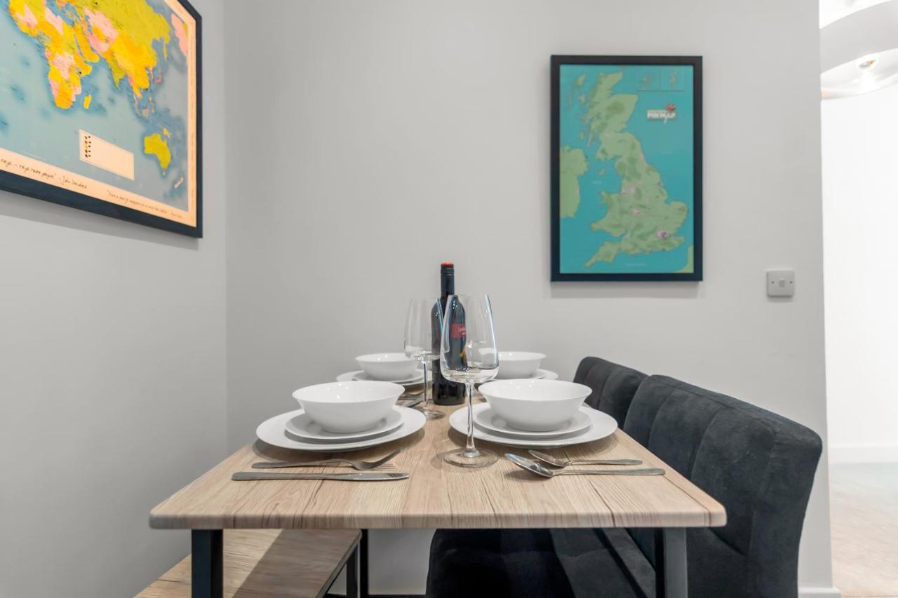 Furnished Modern Flat Overlooking Norwich Castle Bagian luar foto